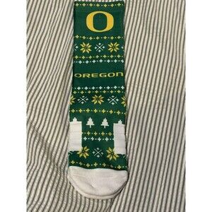 Socks University Of Oregon Ducks Strideline Yellow Green Adult M/L NWOT Winter